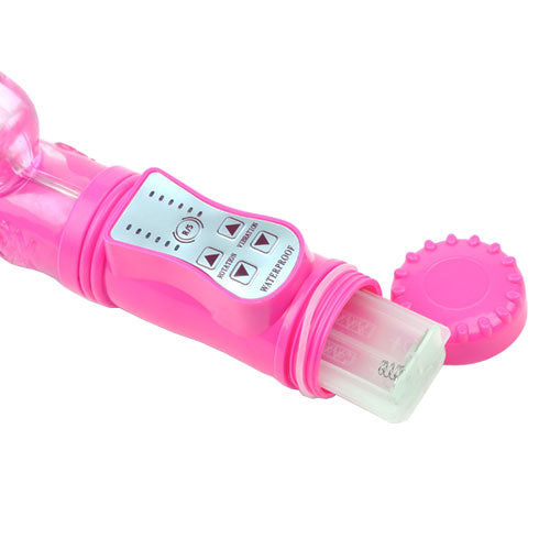 Pink Rabbit Vibrator With Thrusting Motion-3