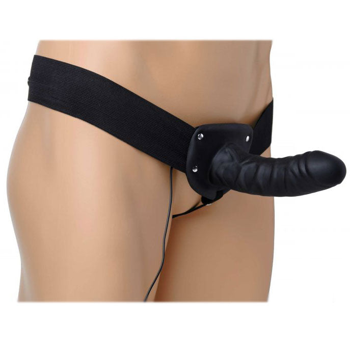 Size Matters Deluxe Vibro Erection Assist Hollow Silicone Strap-2