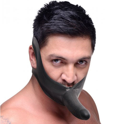 Master Series Face Strap On and Mouth Gag-0