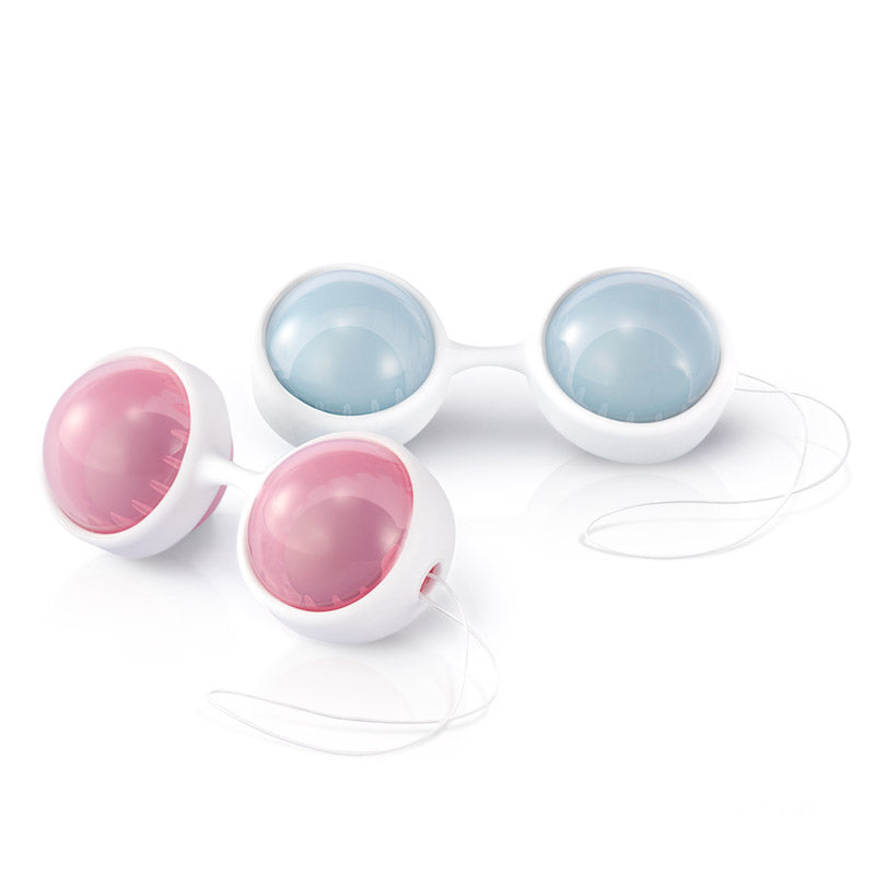 Lelo Luna Mini Beads Pink And Blue-0