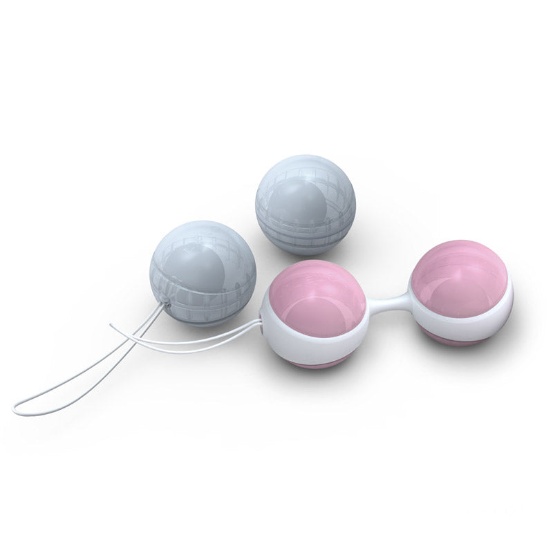 Lelo Luna Mini Beads Pink And Blue-1