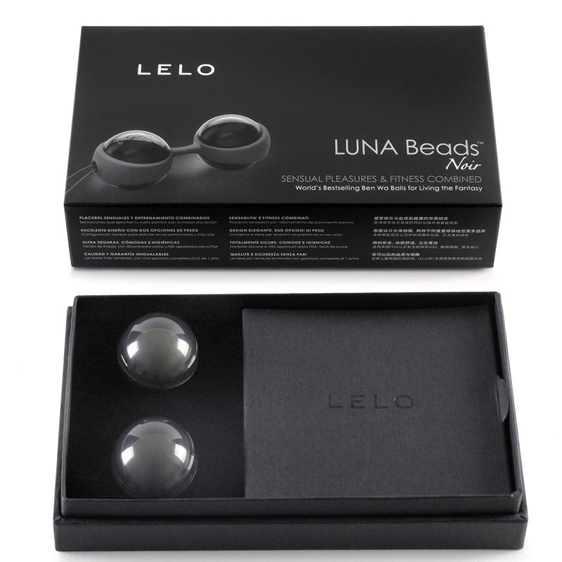 Lelo Luna Beads Noir-3