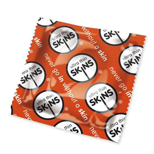 SkinsCondoms Ultra Thin x50 (Red)-0